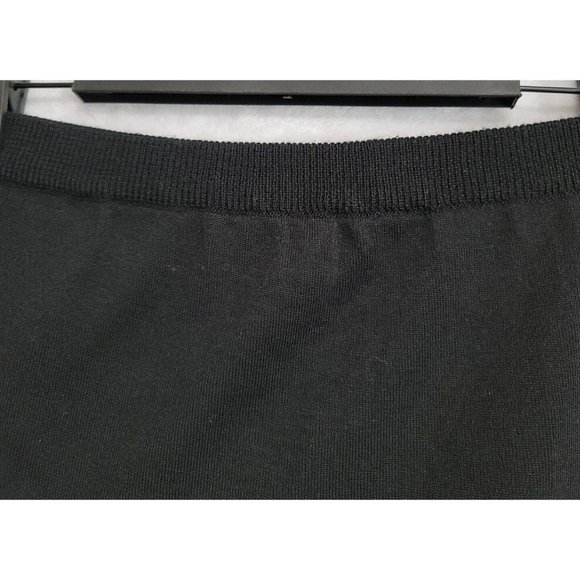 Evan Picone Dress Women's Wool Acrylic Blend Knit Pencil Skirt Size Medium Black - Picture 6 of 12